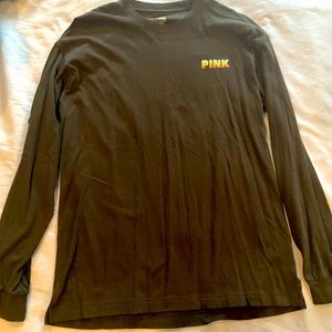 Black long sleeve tee from Pink. Never worn.